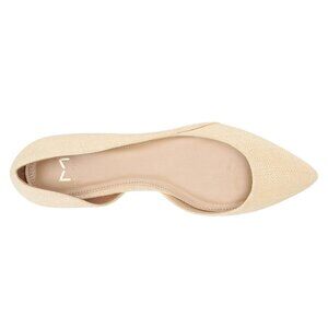 Marc Fisher‎ LTD Women's Sunny Ballet Flat in Light Natural 7
